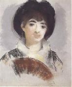 Edouard Manet Portrait de La comtesse Albazzo (mk40) china oil painting artist